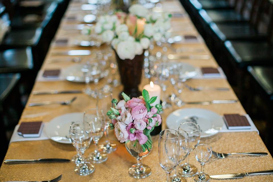 Stalų dekoras vestuvėse- viedrynai