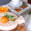 Šokoladinis sūrio pyragas su apelsinais ir mandarininiais maskarponės putėsiais